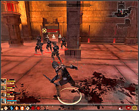 Attack darkspawn emissary immediately #1 and then deal with hurlocks and hurlock bolters - Fools Gold - p. 2 - Act II - Dragon Age II Game Guide