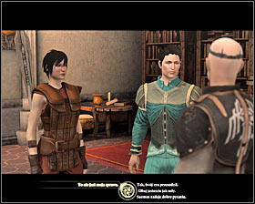 The action moves now automatically to the [Hightown - Viscounts Keep] location #1 (M9, 7) - The Unbidden Rescue - Act I - Dragon Age II Game Guide