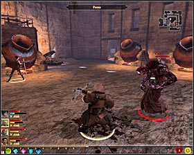 I suggest saving your game here and thats because after you enter a main foundry room (M71, 3), monsters will appear in the area - The First Sacrifice - Act I - Dragon Age II Game Guide