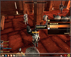 The Spiders Silk Gland is a first object to find and it can be obtained from a poisonous spider - Herbalists Tasks #1 - Act I - Dragon Age II Game Guide