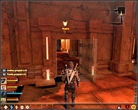 At the very end of the conversation with Kelder you can choose bottom right dialog option #1 confirming that you want to kill him as a punishment for his crimes - Magistrates Orders - p. 2 - Act I - Dragon Age II Game Guide
