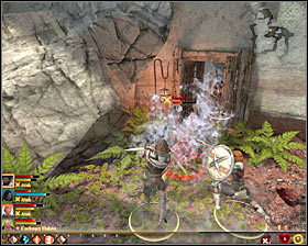 Now head east and then to the south using a very narrow passage #1 - The Bone Pit - Act I - Dragon Age II Game Guide