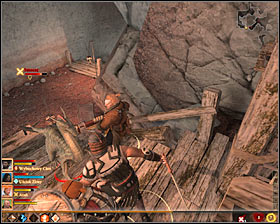 Head south and then to the east - The Bone Pit - Act I - Dragon Age II Game Guide