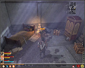 Defeating all monsters will be awarded with a short cut-scene involving Fenris, who is very disappointed with the absence of Magister in the manor - Bait and Switch - p. 2 - Act I - Dragon Age II Game Guide