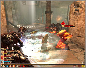 Also in this chamber you have to eliminate shades #1 and rage demons #2, but this time there are more of them - On the Loose - p. 2 - Act III - Dragon Age II Game Guide
