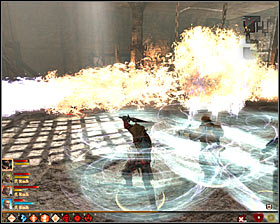 Now head north, but watch out for the trigger trap - youll come up with it before reaching a larger chamber #1 - On the Loose - p. 2 - Act III - Dragon Age II Game Guide