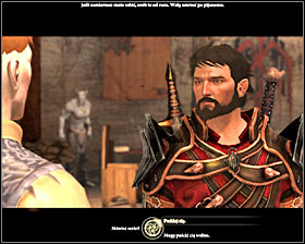 Now you can go to the [Lowtown - At The Hanged Man] location during the day - On the Loose - p. 1 - Act III - Dragon Age II Game Guide