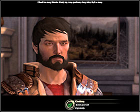 You will get this task automatically after completing the main quest called Demands of the Qun and after taking part in a meeting with Meredith and First Enchanter Orsino in localization [Hightown - The Square in Hightown] - Speak to Fenris - Act III - Dragon Age II Game Guide