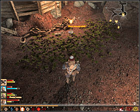 Here you will also have to eliminate a group of spiders, but they will be the poisonous kind only - Justice - p. 2 - Act III - Dragon Age II Game Guide