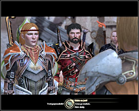 Leave the Executioner Room and at night go to localization [Lowtown] - Favor and Fault - Act III - Dragon Age II Game Guide