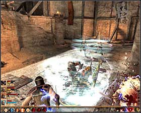 Of course start with attacking Jeven #1 - Favor and Fault - Act III - Dragon Age II Game Guide