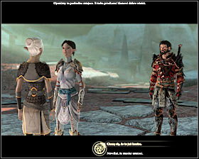 Now the game should present a new cut-scene with Marethari who will regain the control over her body for a while #1 - A New Path - p. 2 - Act III - Dragon Age II Game Guide