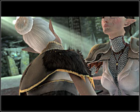 If you choose the bottom dialogue option #1, you will remind the people gathered here that the death of Marethari is the only solution to the problem of demons presence - A New Path - p. 2 - Act III - Dragon Age II Game Guide