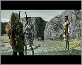 If during the meeting after leaving the cave you choose right bottom dialogue option, you will be fully responsible for everything that happened #1 - A New Path - p. 2 - Act III - Dragon Age II Game Guide