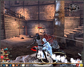 If you choose the aggressive version, after the battle starts focus on attacking Castillon only #1, because he can encourage his people to fight - No Rest for the Wicked - p. 2 - Act III - Dragon Age II Game Guide