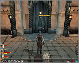 You can leave the building of the Order and confirm your will to explore the localization [Hightown] at night - Faith; Questioning Beliefs (Sebastian) - Act III - Dragon Age II Game Guide