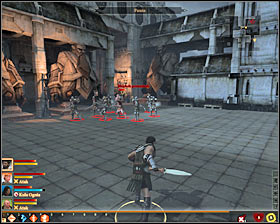 This quest can be activated by eliminating a proper number of pretender guards hiding in localization [Hightown] - Night Lies - Act I - Dragon Age II Game Guide