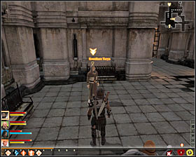 Now you can leave the area - Map of Occupied Kirkwall - Act I - Dragon Age II Game Guide