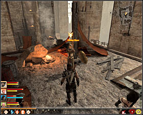 Look for a small chest #1 (M28, 2), and inside you will find the Redblossom Special - Redblossom Special - Act I - Dragon Age II Game Guide