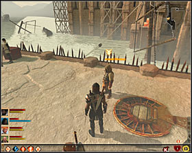 Finding the remains will be possible after starting to perform an additional quest Bone Pit and unblocking the localization with the same name - Remains of the Outlaw Bearded Beast; Eustices Pommel - Act I - Dragon Age II Game Guide