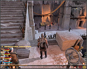 Now you can leave the inn and go at night to the localization [Docks] - Secret Rendezvous; Grimoire of the Apprentice - Act I - Dragon Age II Game Guide