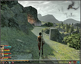 Continue marching up the mountain and reach the entrance to the localization [Sundermount - Caves under the Sundermount] #1 - Changing Ones Nature - Act I - Dragon Age II Game Guide