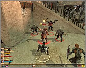 The members of Carta you can find in the housing area of Lowtown (M12, 19) and after reaching the place click on the character of Fraud #1 - Miracle Makers - Act I - Dragon Age II Game Guide