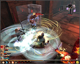 After eliminating all filthy ones, start attacking Rage Demons #1 - Forbidden Knowledge - p. 3 - Act II - Dragon Age II Game Guide