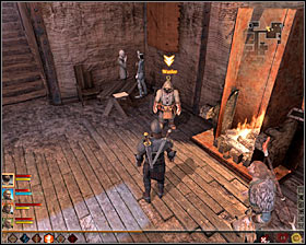 Check the room where you fought the mercenaries and you will find a bag #1 (M22, 3) with Waxlers hat - Waxlers Hat - Act II - Dragon Age II Game Guide