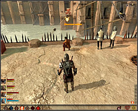 Finding the flag will be possible right after completing an additional quest Pirates on the precipice on the Wounded Coast - Wentworths Sixth Finger; Swatch of the Jackyard - Act II - Dragon Age II Game Guide