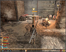 To find the third person on the list go to the localization [Anthill] - Bounty Hunter - Act II - Dragon Age II Game Guide