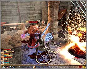 During this fight it is also a good idea to start with eliminating runaway apostate #1 - Bounty Hunter - Act II - Dragon Age II Game Guide