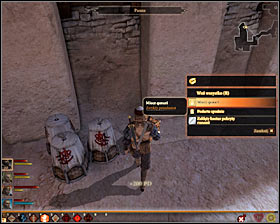 You will find the sixth Qunari sword while exploring the localization [Docks] at night - The Lost Swords - Act III - Dragon Age II Game Guide