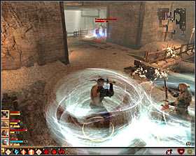 No go west, on your way open the chest with valuable treasures - A Noble Agenda - Act III - Dragon Age II Game Guide