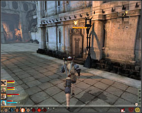 After eliminating a proper number of enemies information will appear on the screen #1 concerning the position of their main headquarters - Red Run Streets - Act III - Dragon Age II Game Guide