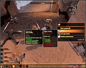 After you eliminate the demon check the whole area, eliminate the bandits you missed during the fight #1 - Kind of Want - Act III - Dragon Age II Game Guide