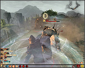 Watch out after few moments you will come across three very resistant monsters (M25, 21) - The Awiergan Scrolls: Second Aspect - Act III - Dragon Age II Game Guide