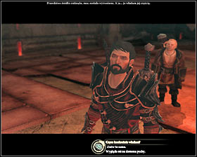 Right after reaching the place go upstairs - The Awiergan Scrolls: Pride Unbound - Act III - Dragon Age II Game Guide