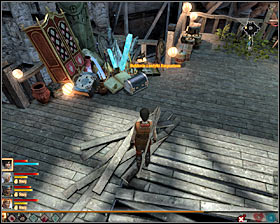 After getting there (M96, 1) the quest will be automatically marked as completed, through its of course worth to take a look around this little location - The Black Emporium | Premium content - Premium content - Dragon Age II Game Guide