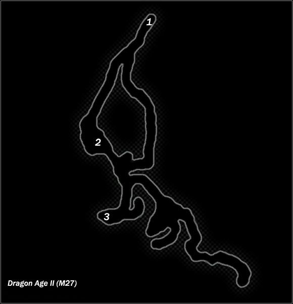 Legend - Map M27 Dead Mans Pass; Map M28 Wounded Coast | Maps - Maps - Dragon Age II Game Guide