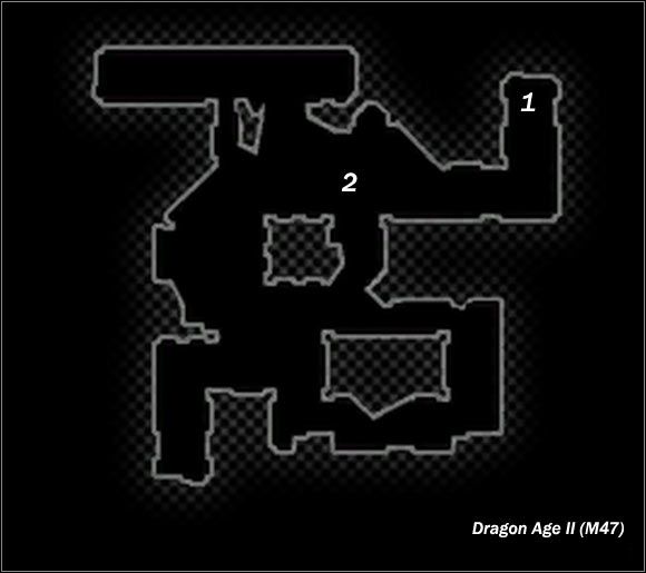 Legend - Map M47 Backstreet; Map M48 Decrepit Alley | Maps - Maps - Dragon Age II Game Guide
