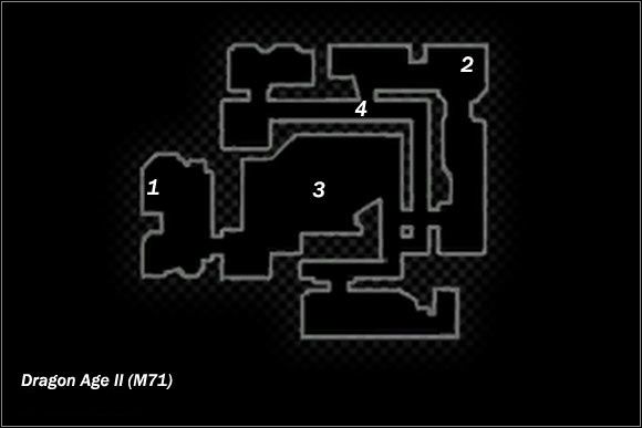 Legend - Map M71 Dark Foundry; Map M72 Killers Lair | Maps - Maps - Dragon Age II Game Guide