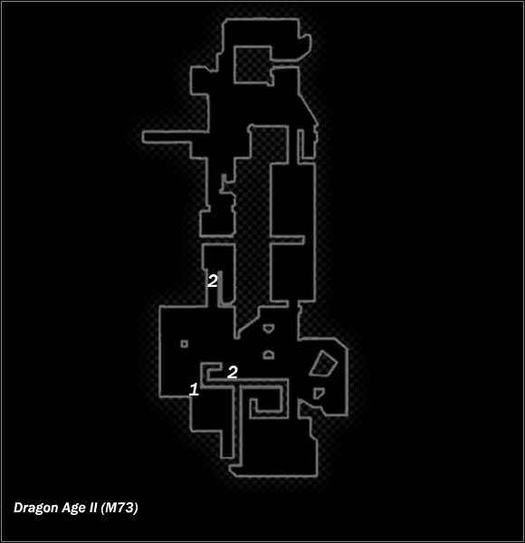 Legend - Map M73 Winding Alley; Map M74 Dark Foundry | Maps - Maps - Dragon Age II Game Guide