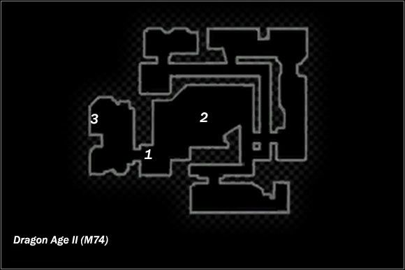 Legend - Map M73 Winding Alley; Map M74 Dark Foundry | Maps - Maps - Dragon Age II Game Guide