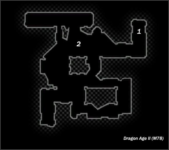 Legend - Map M77 Sewers; Map M78 Decrepit Alley #2 | Maps - Maps - Dragon Age II Game Guide