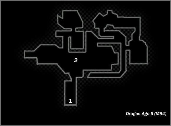 Legend - Map M93 Emerics Investigation; Map M94 Storehouse | Maps - Maps - Dragon Age II Game Guide