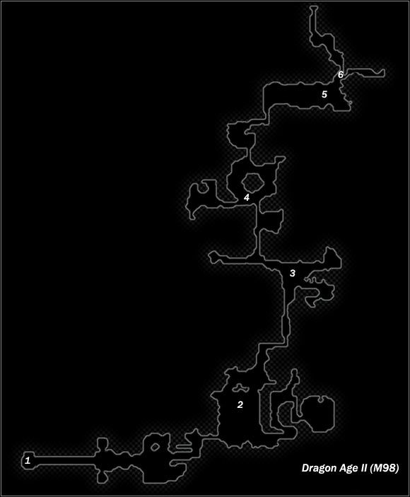Legend - Map M97 Harimann Estate; Map M98 Underground Passage | Maps - Maps - Dragon Age II Game Guide