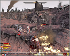 Afterwards there will be another conversation cutscene #1, during which you will be able to choose how to react to Carvers or Bethanys death - The Destruction of Lothering - p. 2 - Prologue - Dragon Age II Game Guide