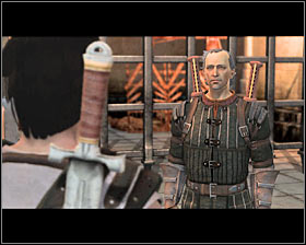 If Friedrich took part in the fight, search for his corpse #1, as you can get some previous weapons - The Destruction of Lothering - p. 3 - Prologue - Dragon Age II Game Guide