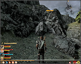 Keep moving up and eventually you will reach a small camp #1 - Long Way Home - p. 2 - Act I - Dragon Age II Game Guide